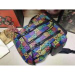 Gucci GG Unisex Medium GG Psychedelic Backpack Psychedelic Supreme Canvas - Imagen 5