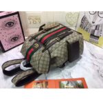 Gucci GG Unisex Ophidia GG Medium Backpack Beige/Ebony Supreme Canvas - Bild 3