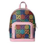 Sac à dos unisexe Gucci GG Psychedelic Small GG en toile suprême psychédélique