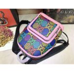 Gucci GG Unisex Small GG Psychedelic Backpack Psychedelic Supreme Canvas – Image 5