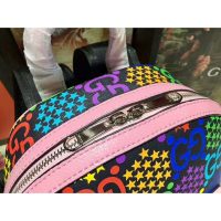 Gucci GG Unisex Small GG Psychedelic Backpack Psychedelic Supreme Canvas