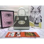 Gucci GG Women Gucci 1955 Horsebit Small Top Handle-White - Image 2