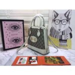 Gucci GG Women Gucci 1955 Horsebit Small Top Handle-White - Image 6