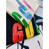 Gucci GG Women Oversize T-Shirt with Gucci Blade Print-Black