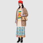 Gucci GG Women Oversize T-Shirt with Gucci Logo-White - Image 4