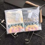 Gucci GG Women Oversize T-Shirt with Gucci Logo-White - Image 5