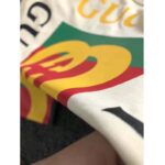 Gucci GG Women Oversize T-Shirt with Gucci Logo-White - Image 9