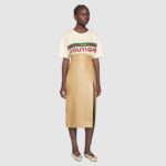 Gucci GG Women's Gucci Boutique Print T-Shirt-White - Image 10