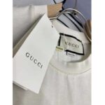 Gucci GG Women's Gucci Boutique Print T-Shirt-White - Image 9