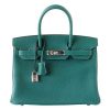 Hermes Birkin 25 Bag in Togo Leather with Gold Hardware-Green