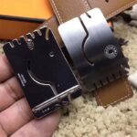 Hermes Men A Cheval Belt Buckle & Reversible Leather Strap 32 mm - immagine 9