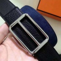 Hermes Men H Rouleau Belt Buckle & Reversible Leather Strap 32 mm