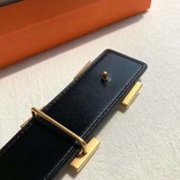 Hermes Men Quizz Buckle & Reversible Leather Strap 32 mm