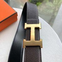 Hermes Men Quizz Buckle & Reversible Leather Strap 32 mm