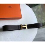Hermes Men Quizz Buckle & Reversible Leather Strap 32 mm - immagine 2