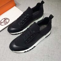 Hermes Men Shoes Stadium Sneaker-Black 1