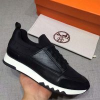 Hermes Men Shoes Stadium Sneaker-Black 1