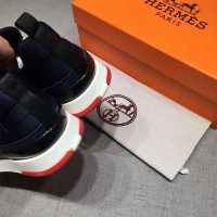 Hermes Men Shoes Stadium Sneaker-Blue 1
