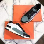 Hermes Men Trail Sneaker in Calfskin-Blue - Bild 2