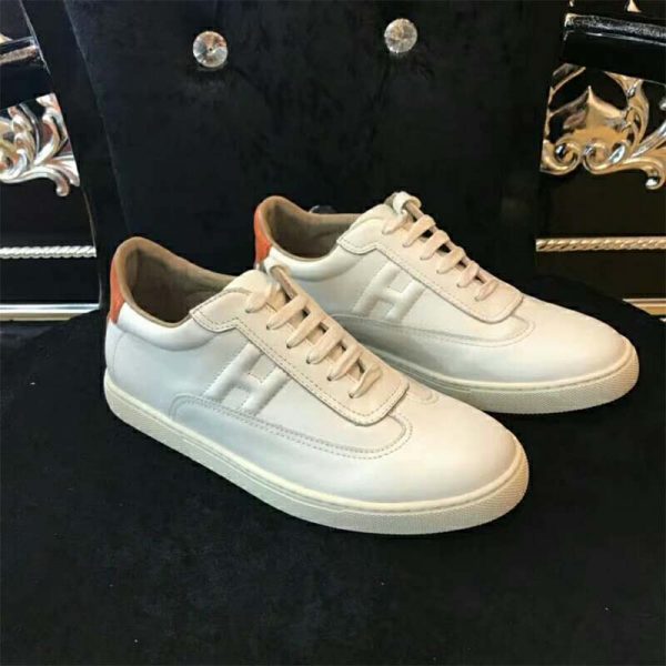 Hermes Unisex Shoes Quicker Sneaker-White (5)