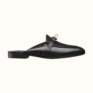 Hermes Women 0z Mule-Black