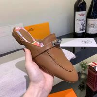 Hermes Women 0z Mule-Brown