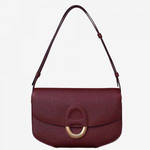 Hermes Women Cherche-Midi 25 Bag in Epsom Calfskin-Purple