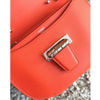 Hermes Women Convoyeur Mini Bag in Calfskin-Orange