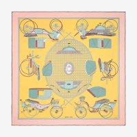 Hermes Women Les Voitures A Transformation Scarf 90 1