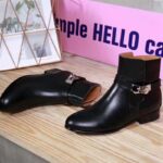 Hermes Women Shoes Neo Ankle Boot-Black – Bild 4