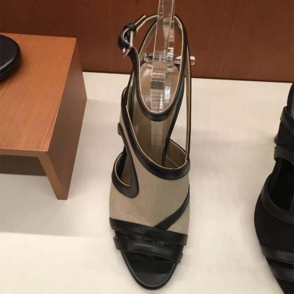 Hermes Women Shoes Rafaella Sandal 10.5cm Heel-Sandy (1)