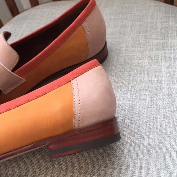 Hermes Women Shoes Royal Loafer-Pink (3)