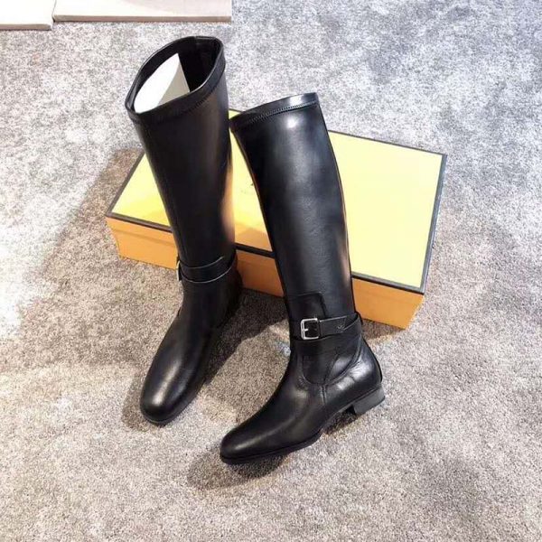 Hermes Women Shoes Soria Boot-Black (4)