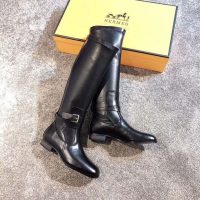 Hermes Women Shoes Soria Boot-Black