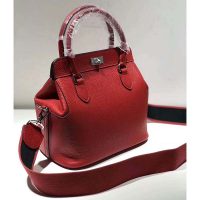 Hermes Women Toolbox 26 Bag in Calfskin Leather-Maroon