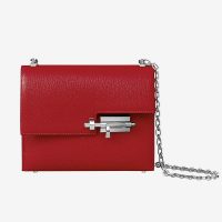 Hermes Women Verrou Chaine Mini Bag in Mysore Goatskin-Pink