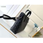 Louis Vuitton LV Men Briefcase Explorer Eclipse Monogram Canvas-Grey - Image 4