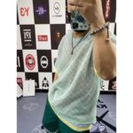 Louis Vuitton LV Men Monogram Tulle T-Shirt-Aqua - Bild 5