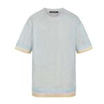Louis Vuitton LV Herr Monogram Tyll T-shirt-Aqua