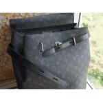 Louis Vuitton LV Unisex City Steamer Backpack Monogram Eclipse Canvas - immagine 8