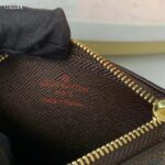 Louis Vuitton LV Unisex Key Pouch Damier Ebene Canvas-Brown – Image 8