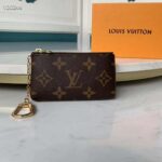 Louis Vuitton LV Unisex Key Pouch Iconic Monogram Canvas-Brown - immagine 2