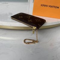 Louis Vuitton LV Unisex Key Pouch Iconic Monogram Canvas-Brown