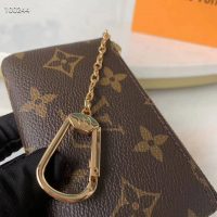 Louis Vuitton LV Unisex Key Pouch Iconic Monogram Canvas-Brown