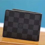 Louis Vuitton LV Unisex Multiple Wallet Damier Graphite Canvas-Grey – Bild 4