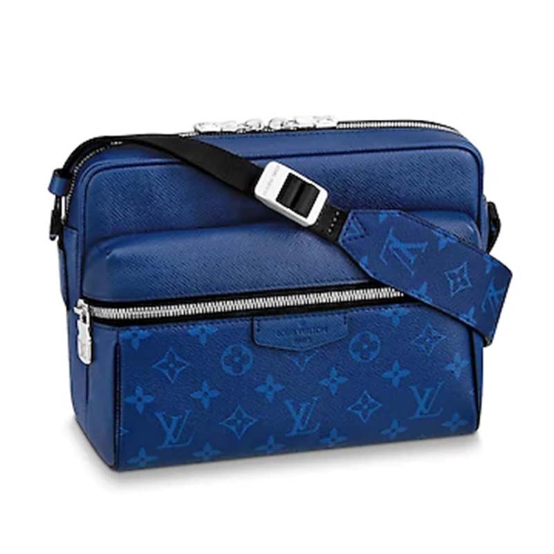 Louis Vuitton Outdoor Messenger Bag Review (Monogram Pacific Taiga Blue by  Virgil Abloh) 