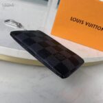Louis Vuitton LV Unisex Pochette Clé Key Pouch Damier Graphite Canvas - Imagen 5