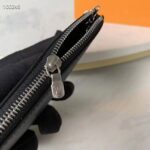 Louis Vuitton LV Unisex Pochette Clé Key Pouch Damier Graphite Canvas - Imagen 7