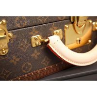Louis Vuitton LV Unisex President Handbag in Monogram Canvas-Brown