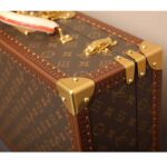 Louis Vuitton LV Unisex President Suitcase in Monogram Canvas-Brown - Image 9